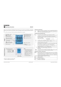 SIEMENS RDU341 - Thermostat