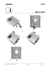 SIEMENS RDE10.1DHW - Thermostat