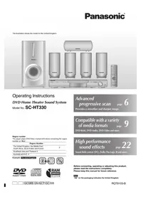 PANASONIC SC-HT330 - Home Theater System