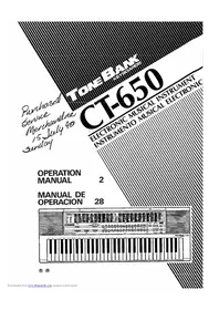ToneBank CT-650 CASIO