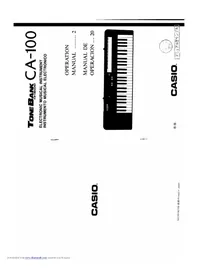 ToneBank CA-100 CASIO