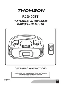 RCD400BT THOMSON