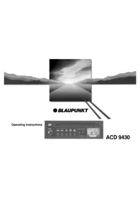 BLAUPUNKT ACD 9430 - Car radio
