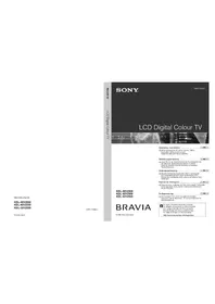Bravia KDL-32V2500 SONY