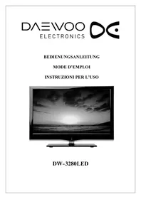 DAEWOO DW-3280LED - Téléviseur