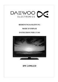 DAEWOO DW-2490LED - Téléviseur