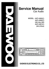 DAEWOO AKF 4085 - Autoradio