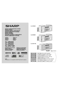 SHARP XL-UR2110H - Hi-Fi System