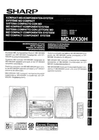 SHARP MD-MX30 - Système Hi-Fi