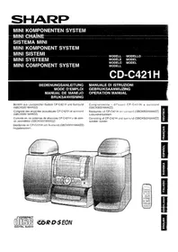 SHARP CD-C421 - Système Hi-Fi