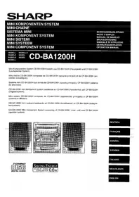SHARP CD-BA1200 - Système Hi-Fi
