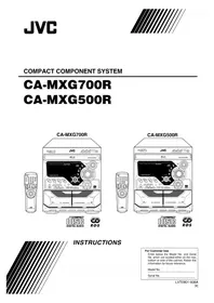 JVC CA-MXG700R - Hi-Fi System