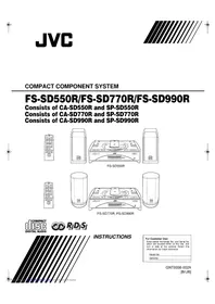 JVC FS-SD550R - Hi-Fi System