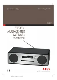 AEG MC 4469 DAB Plus - Hi-Fi-System