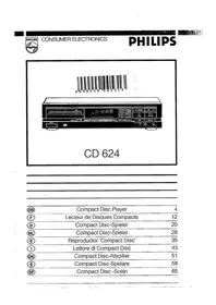 PHILIPS CD624 - Lecteur/enregistreur de cd