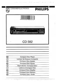 PHILIPS CD582 - Lecteur/enregistreur de cd