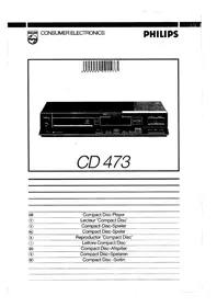 PHILIPS CD473 - Lecteur/enregistreur de cd