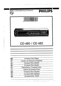 PHILIPS CD482 - Lecteur/enregistreur de cd