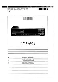 PHILIPS CD880 - Lecteur/enregistreur de cd