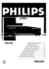 PHILIPS CDC925 - Lecteur/enregistreur de cd