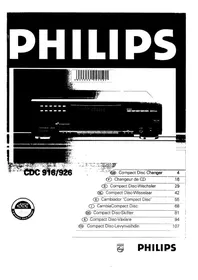PHILIPS CDC926 - Lecteur/enregistreur de cd