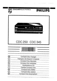 PHILIPS CDC345 - Lecteur/enregistreur de cd