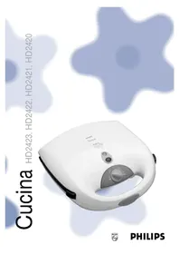 PHILIPS Cucina HD2420 - Sviestmaizes grils