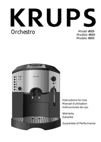 KRUPS ORCHESTRO 889 - Machine à café