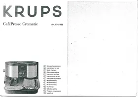 KRUPS F936 - Cafetière