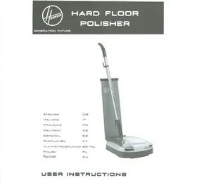 HOOVER HARD FLOOR POLISHER - Polisseur de sol