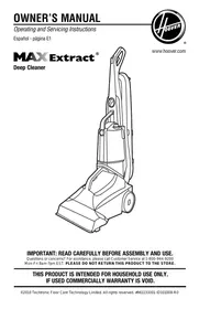 HOOVER MAXEXTRACT - Limpiador de alfombras