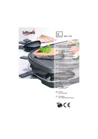 KOMPERNASS BIFINETT KH 1110 RACLETTE-GRIL - Kuchyňský přístroj