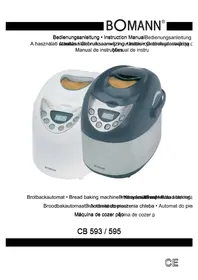 BOMANN CB 593 - Máquina de pão