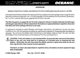 OCEANIC DataMax Pro Plus - Ordinateur de plongée