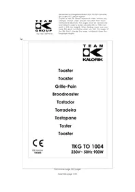 TKG TO 1004 KALORIK