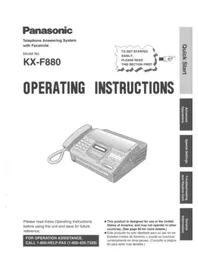 KX-F880 PANASONIC