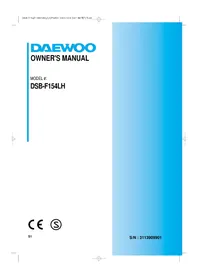 DAEWOO DSB-F154LH - Air Conditioning