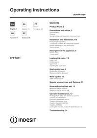 DFP 58B1 INDESIT