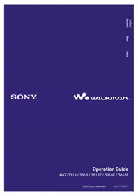SONY Walkman NWZ-S618F - Mp3 player