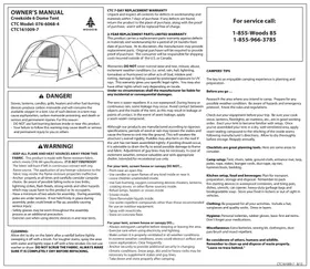 Manual Wood's CREEKSIDE 6 Tent