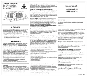 Manual Wood's SUN VALLEY 8 Tent