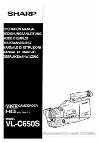 VL-C650S SHARP