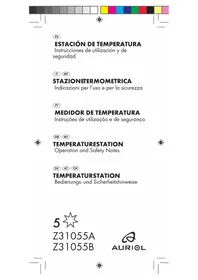 Manual AURIOL IAN 77437 Estación meteorológica
