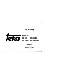 TEKA HE 500 - Four