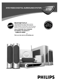 PHILIPS LX3750W - Home Theater System
