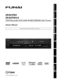 Manual FUNAI ZV427FX4 Reproductor de DVD
