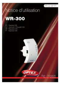 OPTEX WR-300 - Répéteur Wi-Fi