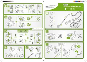 ELECTROLUX ERGOSPACE ZE335DB - Aspirateur