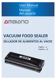Ambiano Vacuum Food Sealer BS-896U - Dispositivo de vacío