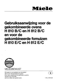 MIELE H810 - Cuisinière